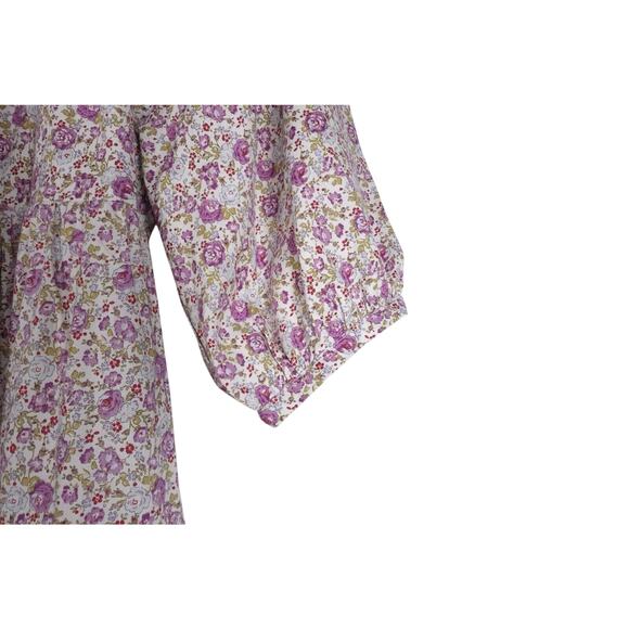 Tuckernuck Hyacinth House Floral Huckleberry Mini Dress Womens Large NWOT 255936 - Picture 6 of 12